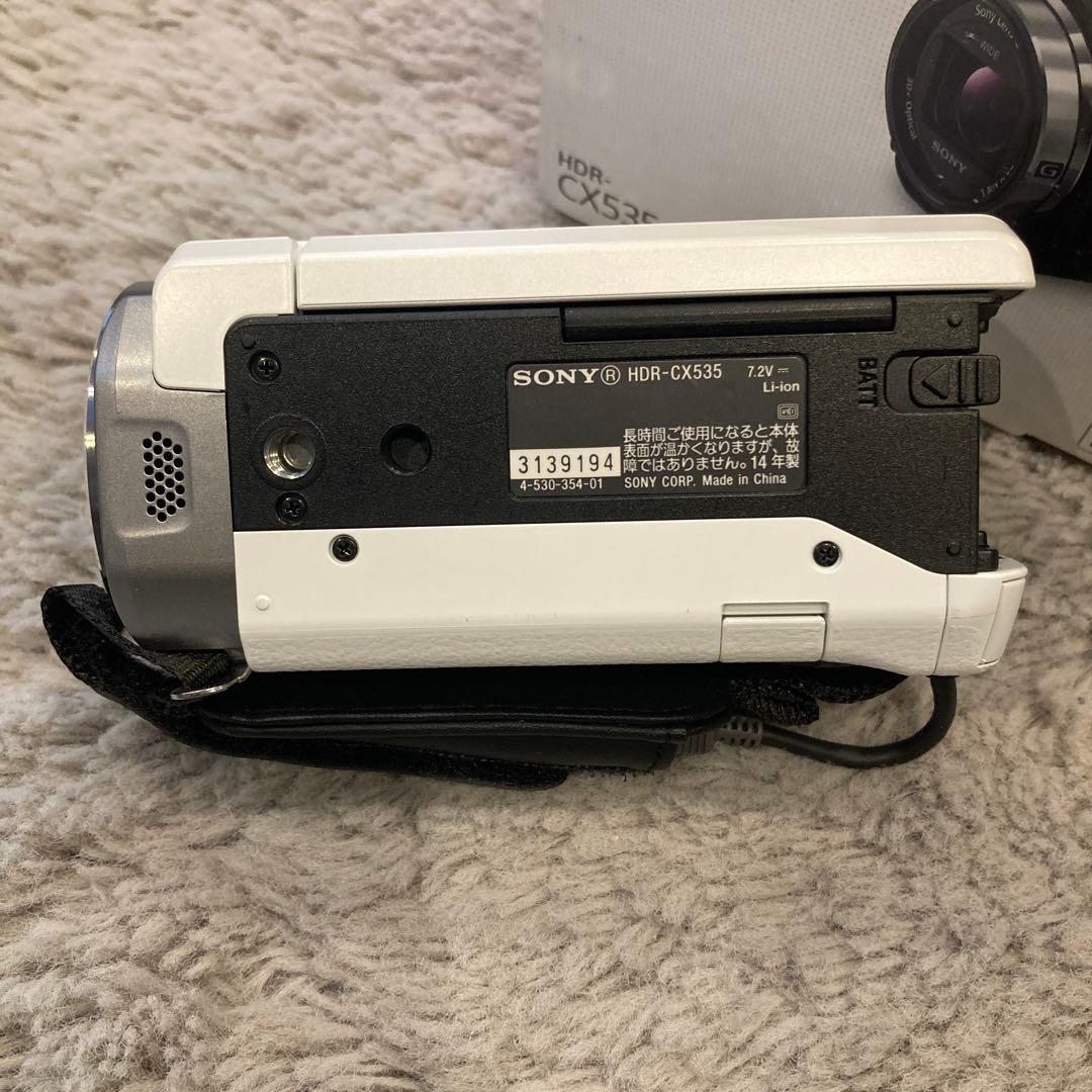 SONY HDR-CX535 ビデオカメラ（付属品付き）