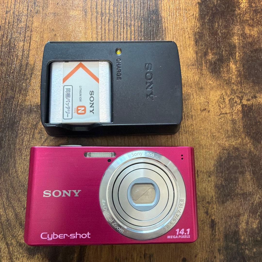 SONY Cyber-shot 14.1メガピクセル ピンク