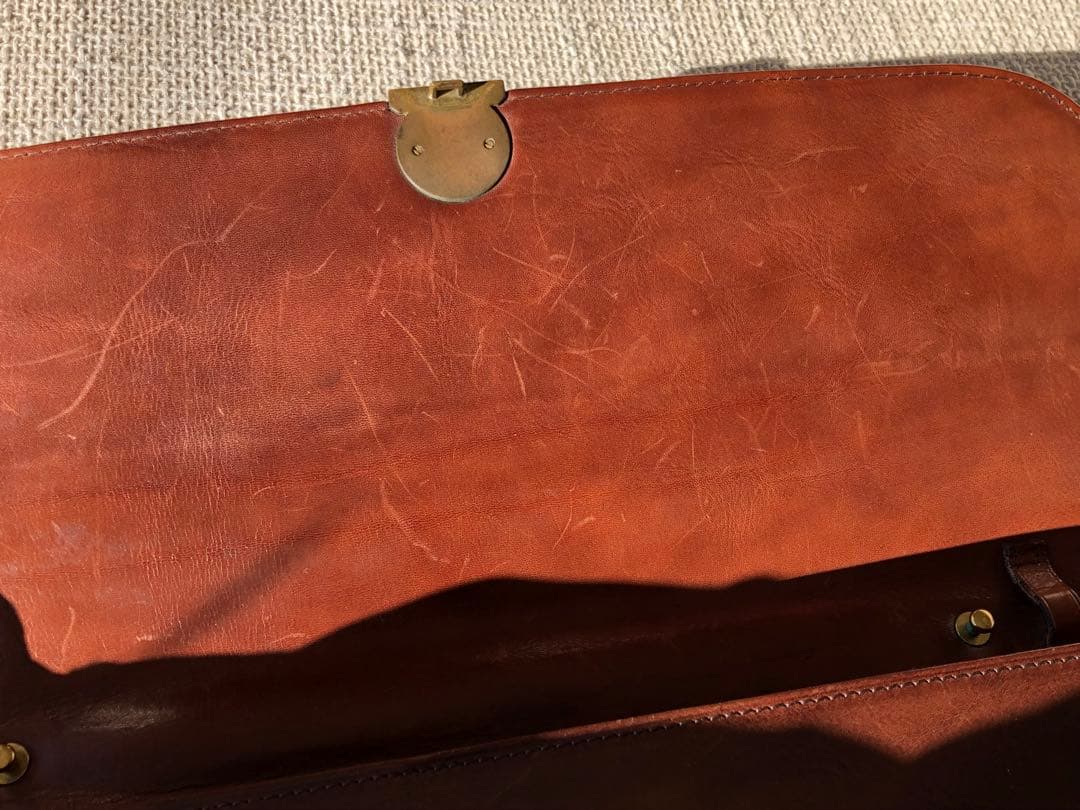 Ralph Lauren レザー ビジネスバッグ