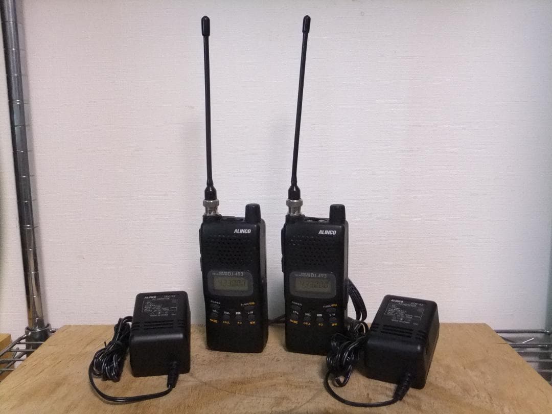 ☆やま アルインコ　430MHz帯ハンディ機　DJ-493　1台（現状）