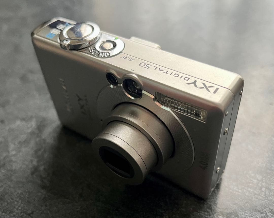 【ジャンク扱い】Canon IXY DIGITAL 50 動作確認済み