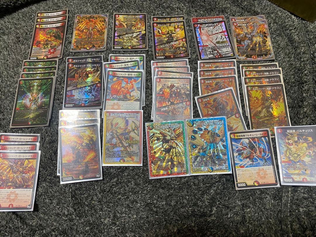 デュエルマスターズ 引退品　デッキ4種+未完成デッキ1種＋カード55枚前後