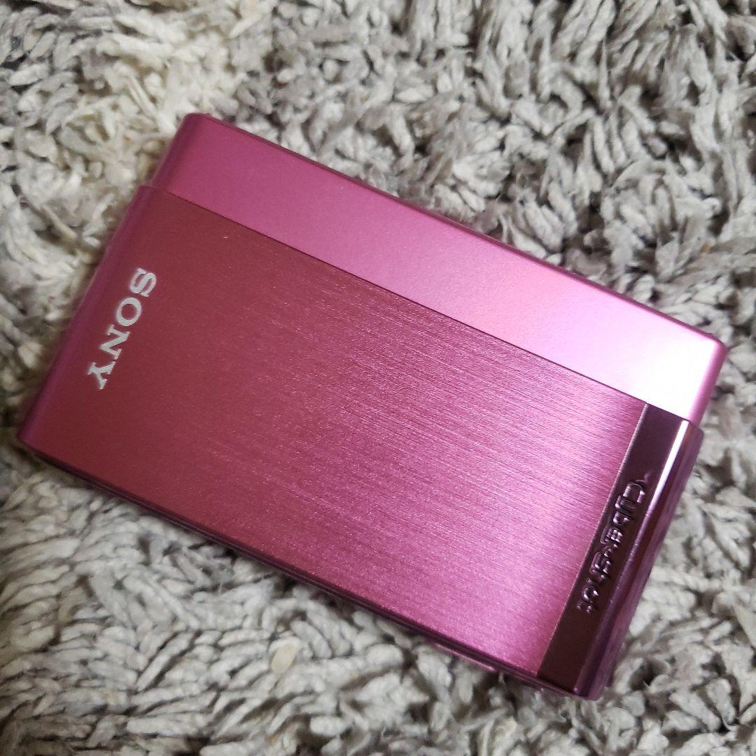 美品SONY ピンク コンパクトデジタルカメラ