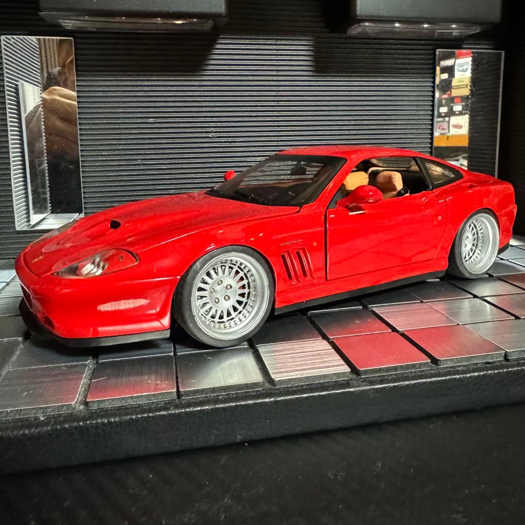 HOTWHEELS 1/18フェラーリ 575MM (カスタム仕様)