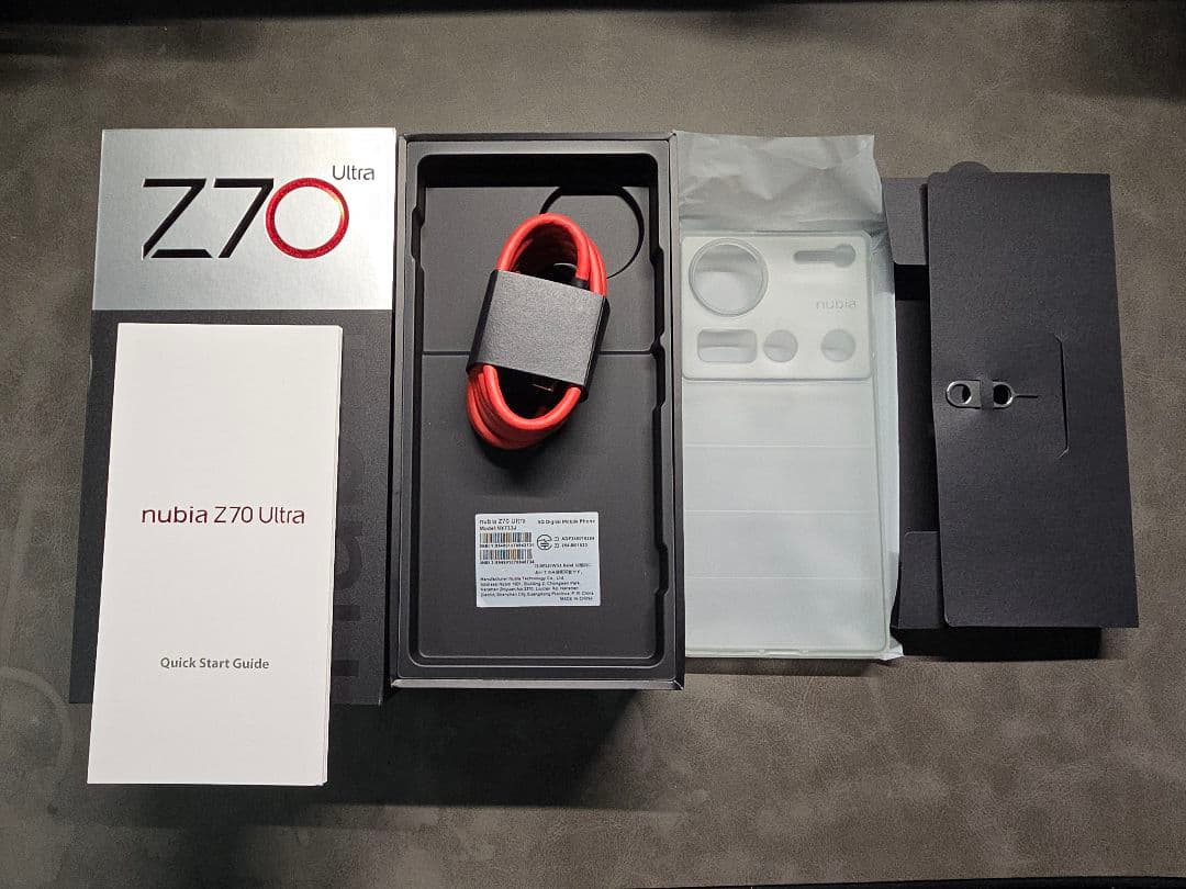 スマートフォン本体 nubia Z70 Ultra Starry Night 16GB/512GB