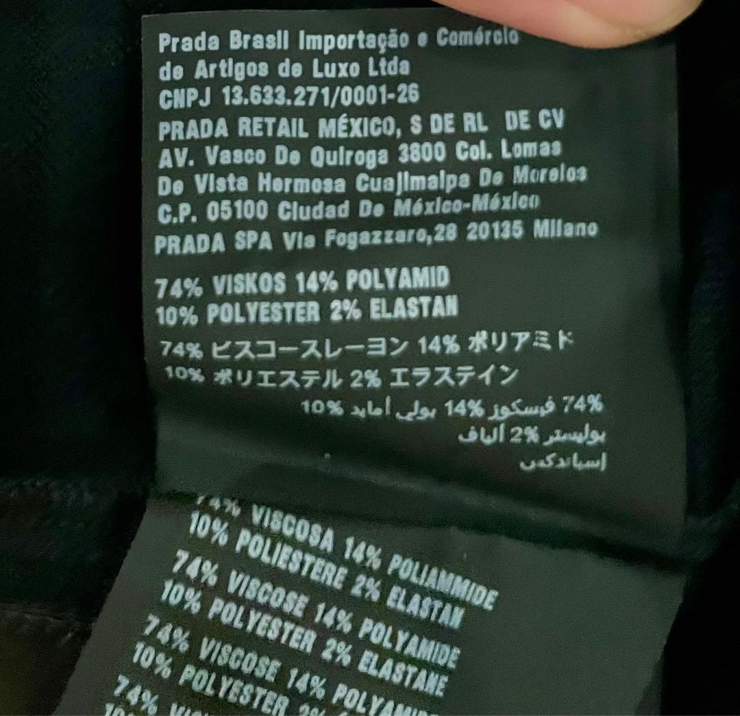 PRADA プラダ ブラックボディスーツ