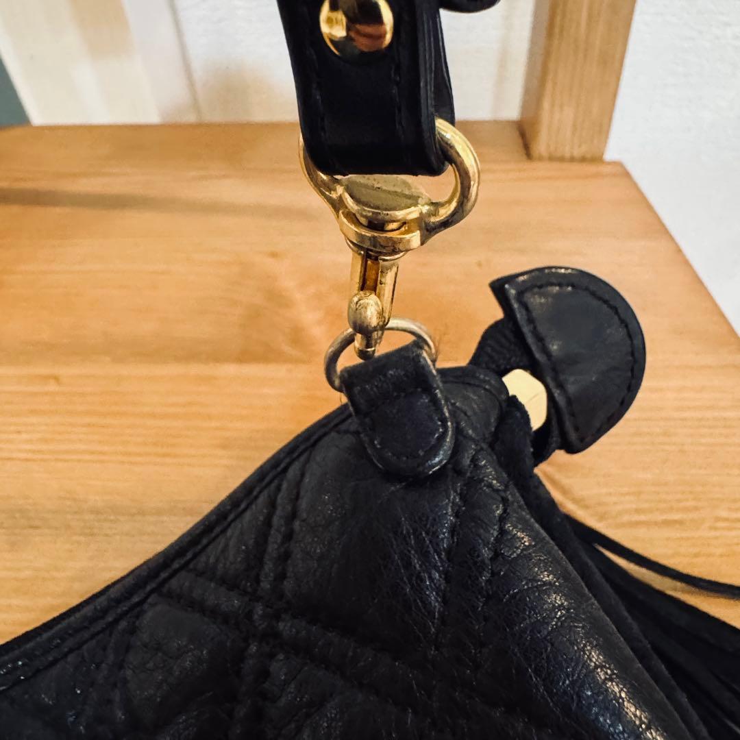 【極美品】ATAO ブーブー キルティング ショルダーバッグ ブラック