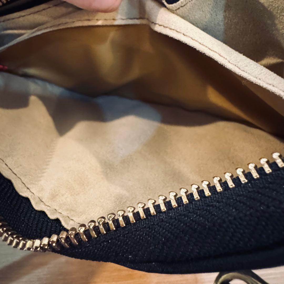 【極美品】ATAO ブーブー キルティング ショルダーバッグ ブラック