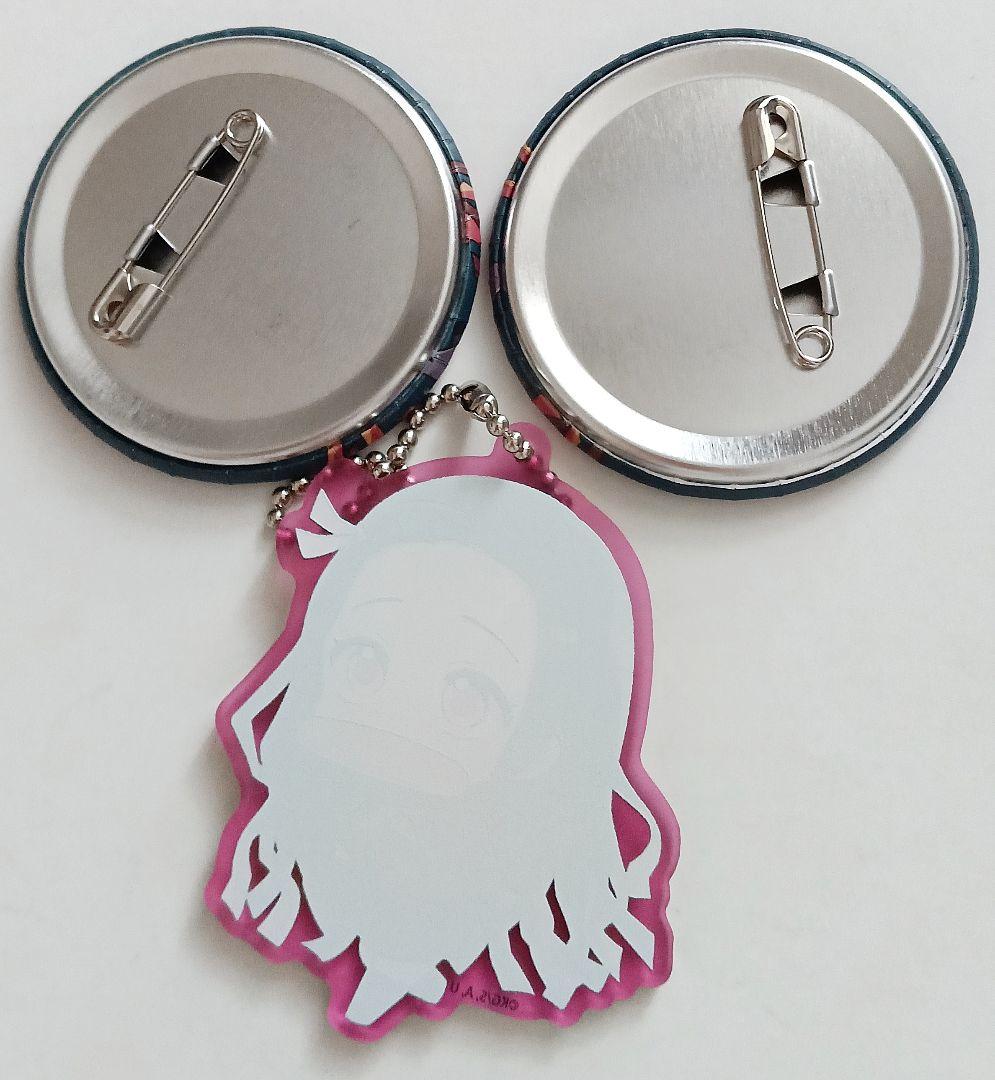 鬼滅の刃　ねずこ　キメツ学園　AGF2019 アクリルチャーム　缶バッジ