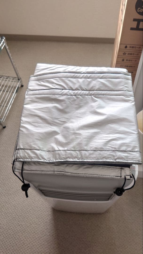 THREEUP スポットクーラー ホワイト 冷風機能付き