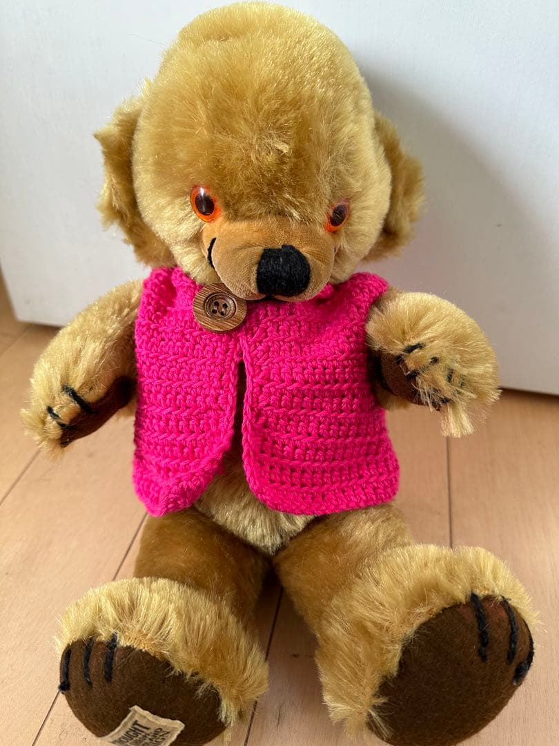 メリーソート/アンティークベア REGDタグ チーキー