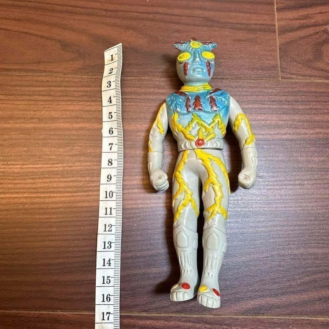 イナズマン 無版権 パチ ソフビ 当時物 極美品