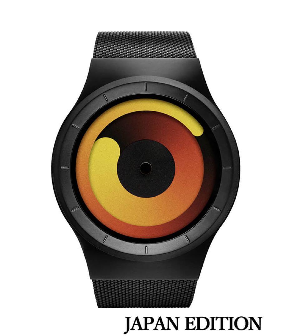 ZIIIRO MERCURY BLACK / YELLOW 腕時計　日本限定