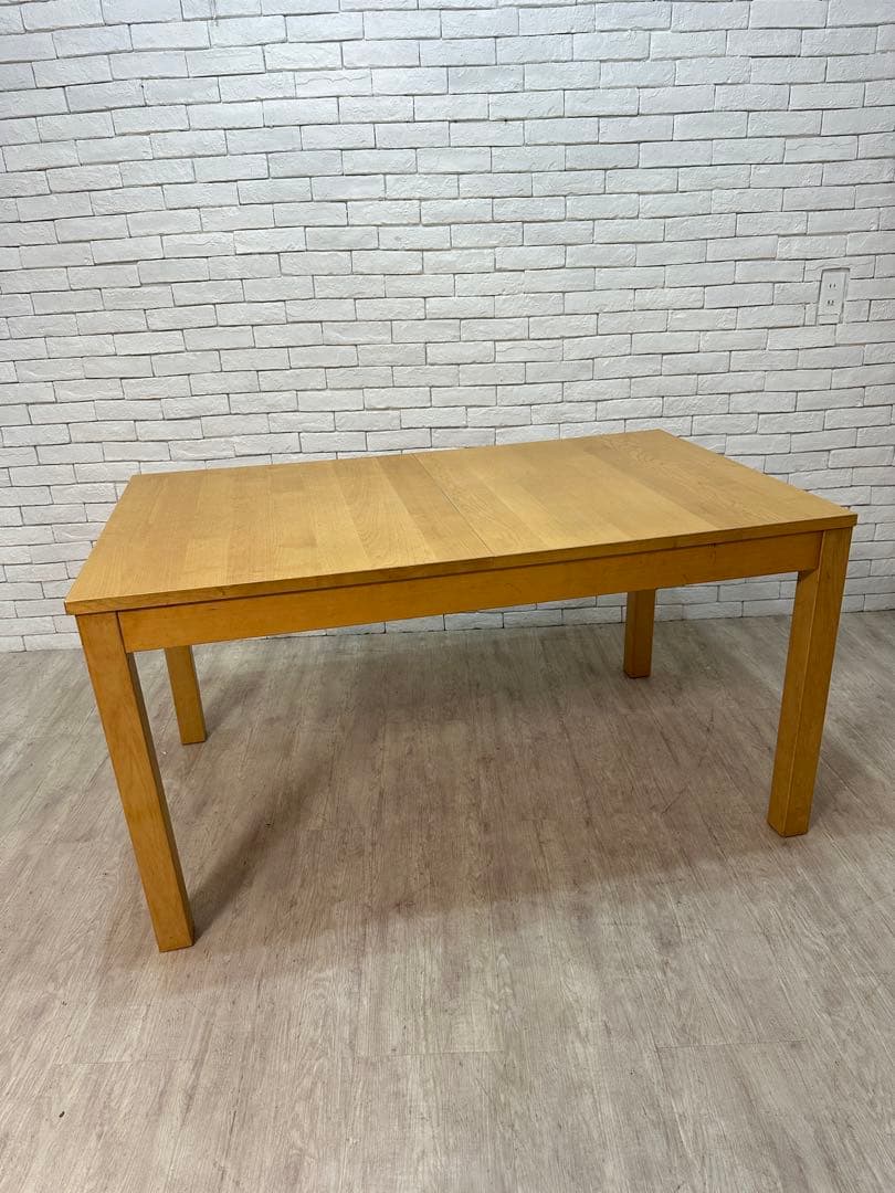 【東京都23区配送無料】IKEA ダイニングテーブル　伸長式　机　デスク　作業台