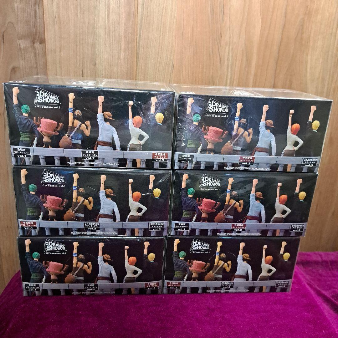 ワンピースフィギュア DRAMATIC SHOWCASE 6体セット