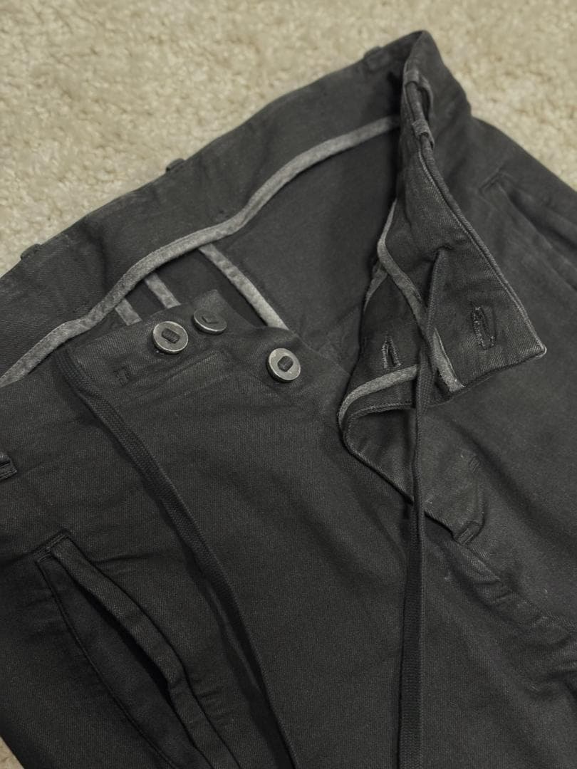 Boris Bidjan Saberi ブラック P11 ジーンズ　サイズ S