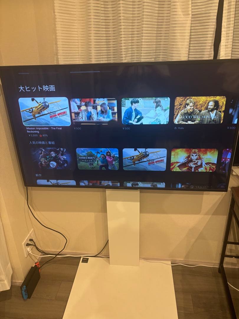 SONY BRAVIA KJ-55X80J 55V型