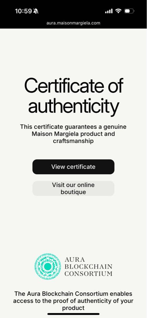 メゾンマルジェラ 5AC バケットバッグ ベージュ