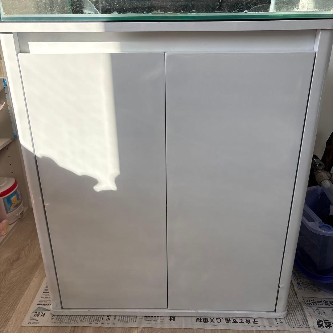 ☆大きなガラス水槽とLED照明、水槽台、その他一式セット☆