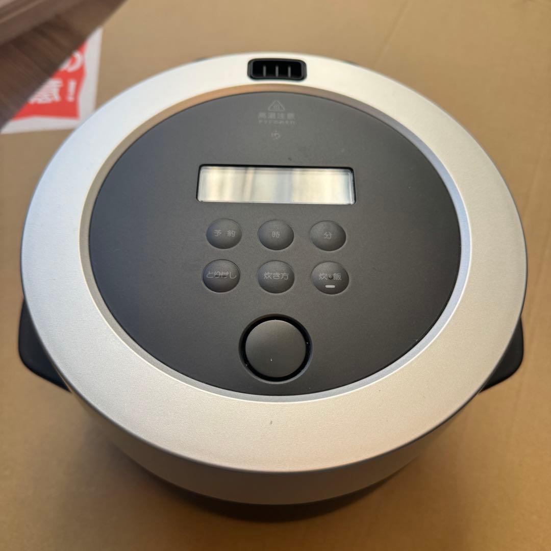 【美品】BALMUDA The Gohan K03A-BK 炊飯器 3合炊き