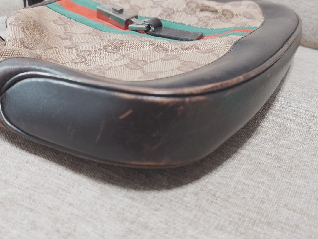 GUCCI グッチ ジャッキー シェリーライン ハンドバッグ ヴィンテージ