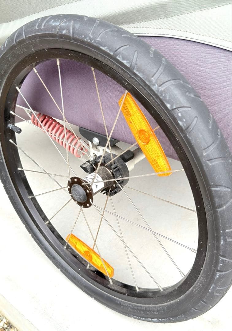 burley D’lite2 2人用トレーラー + 付属品