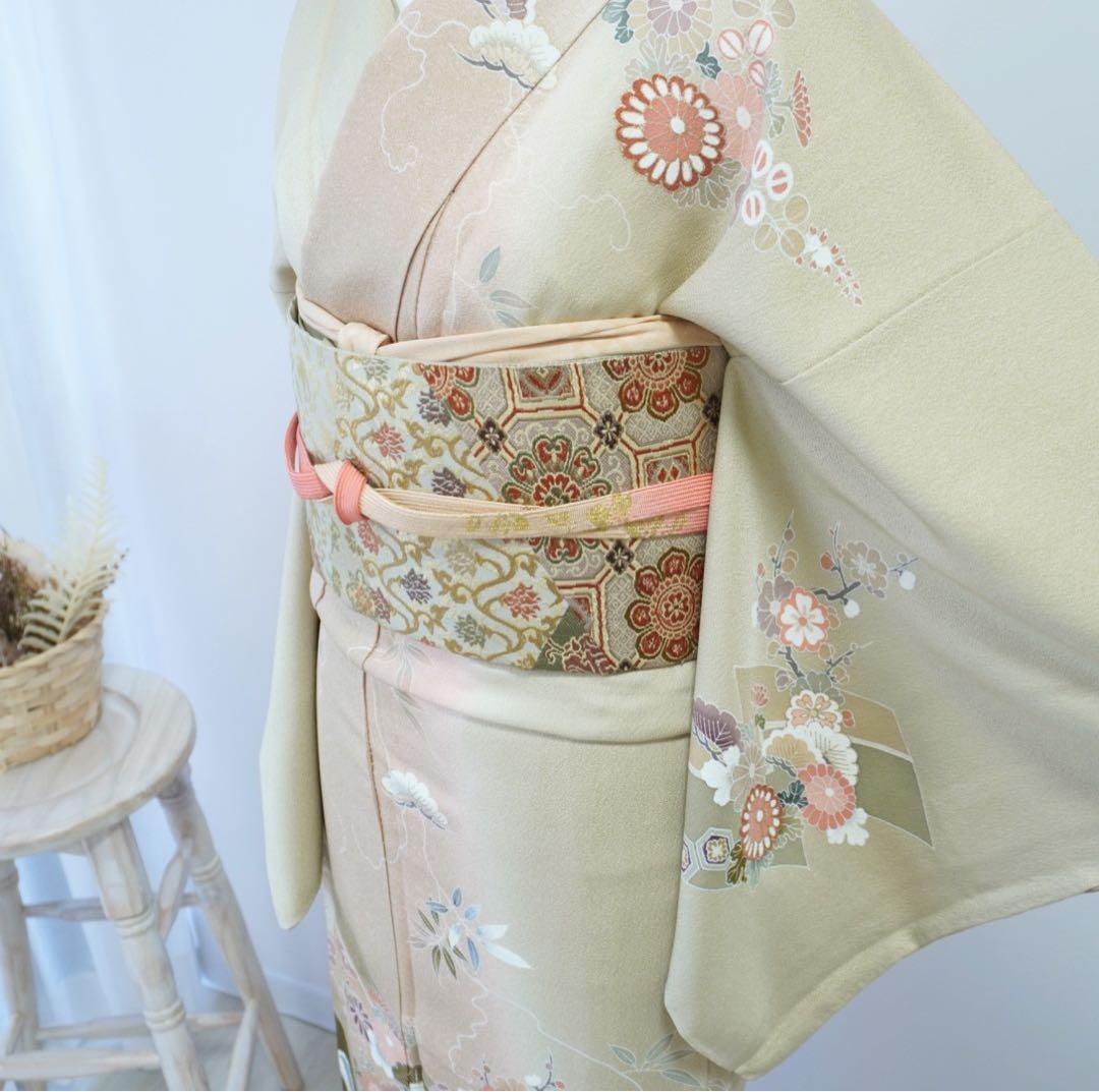 訪問着 フルセットa424i 七五三　入学式　お宮参り　結婚式　一つ紋