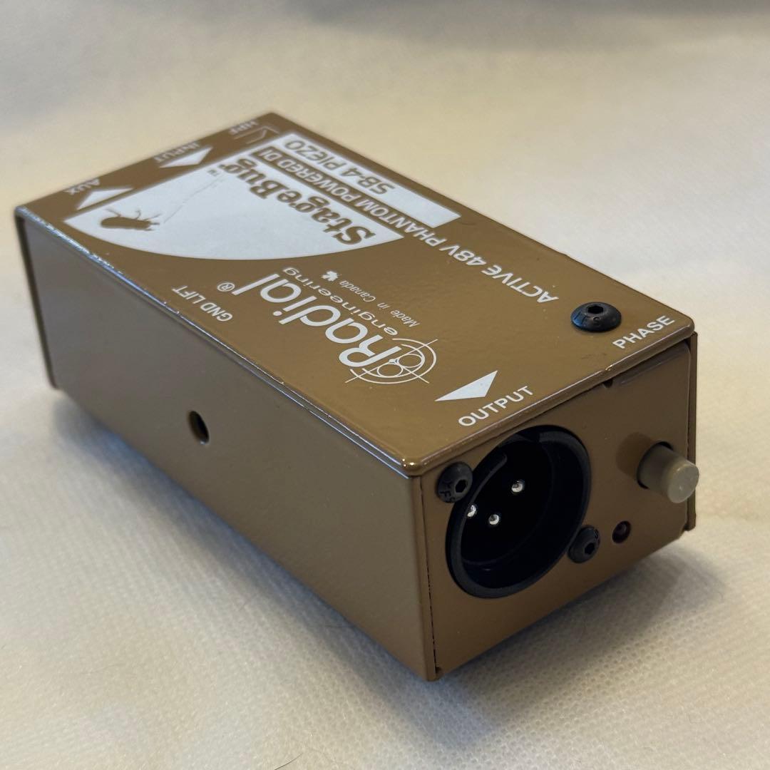 【美品❗️】Radial StageBug SB-4 ダイレクトボックス