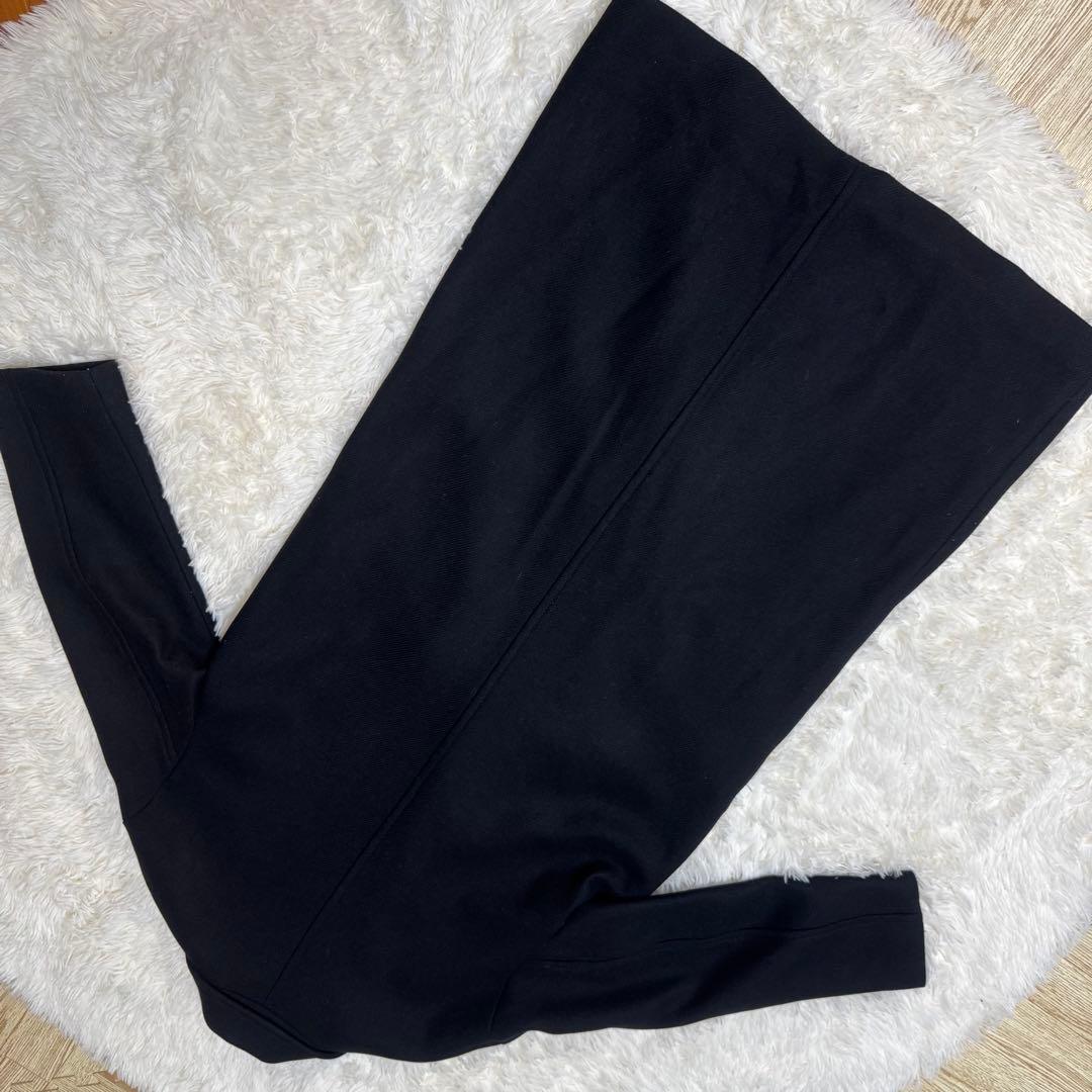 【極美品】ザラ マンテコ ヘリンボーン ダブルチェスターコート 黒 L相当