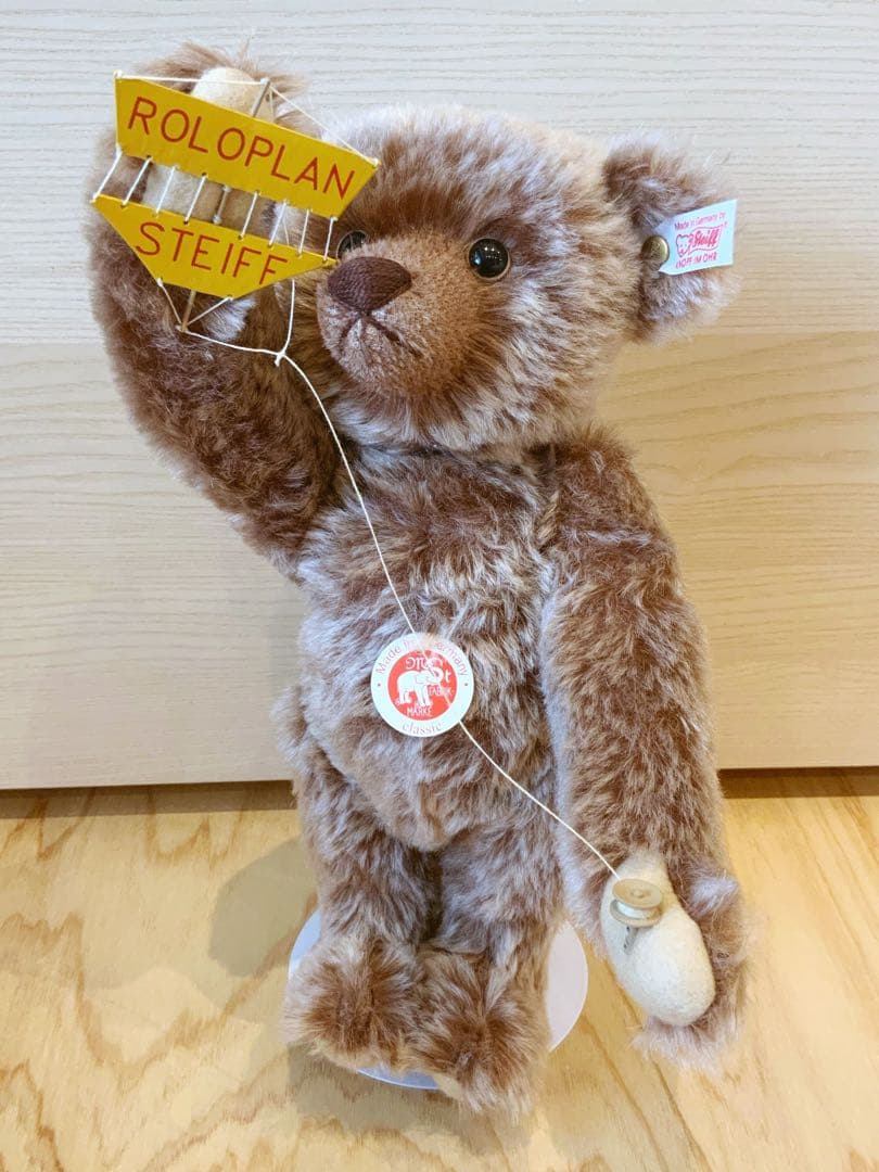 Steiff シュタイフ 限定2000体 テディベア Roloplan 美品