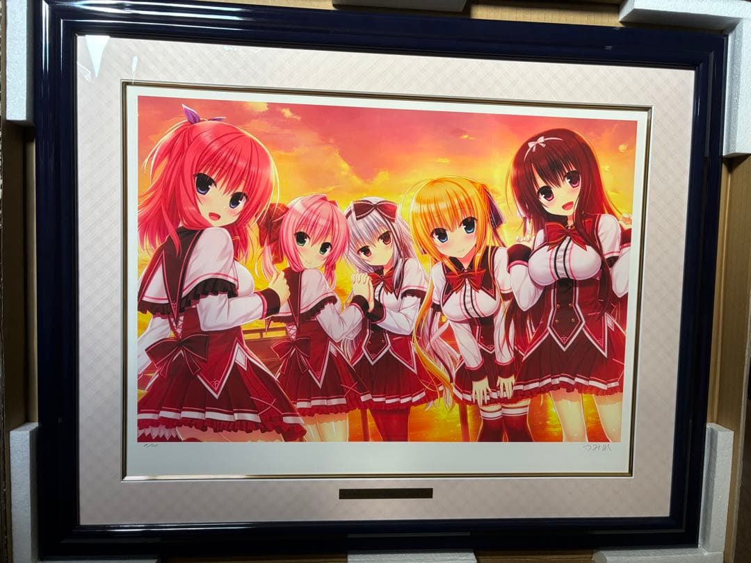 ▷最終値下げ◁【ワガママハイスペックOCキービジュアル】版画 アールビバン