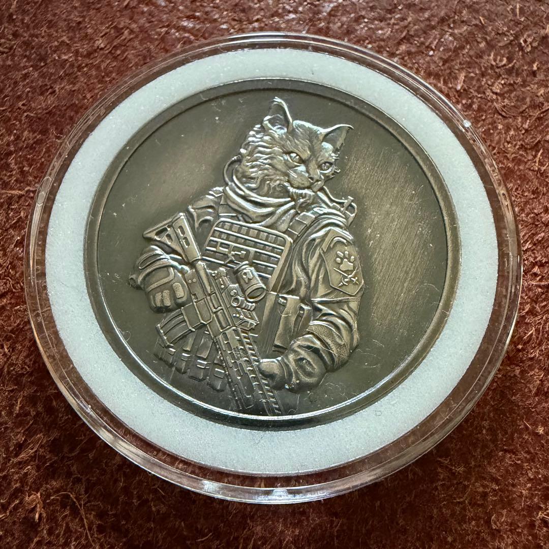 Intaglio Mint ミリタリーキャット シルバー 1oz 銀貨