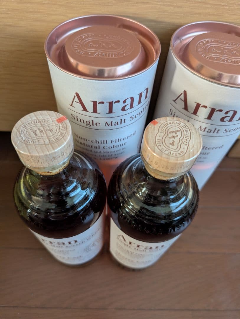 Arran シングルモルトウイスキー シェリーカスク 2本セット