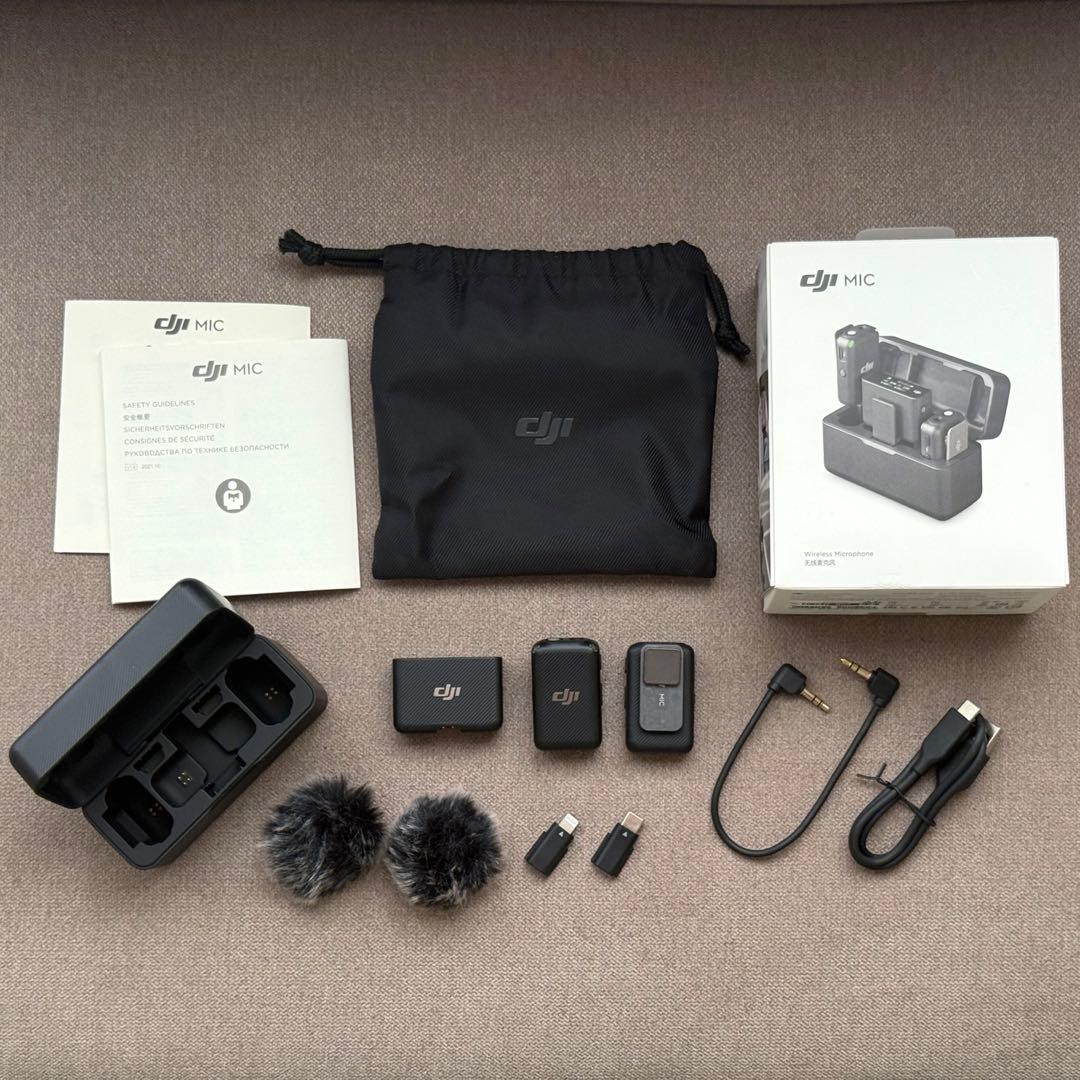 DJI Micワイヤレスマイクセット【外箱付】