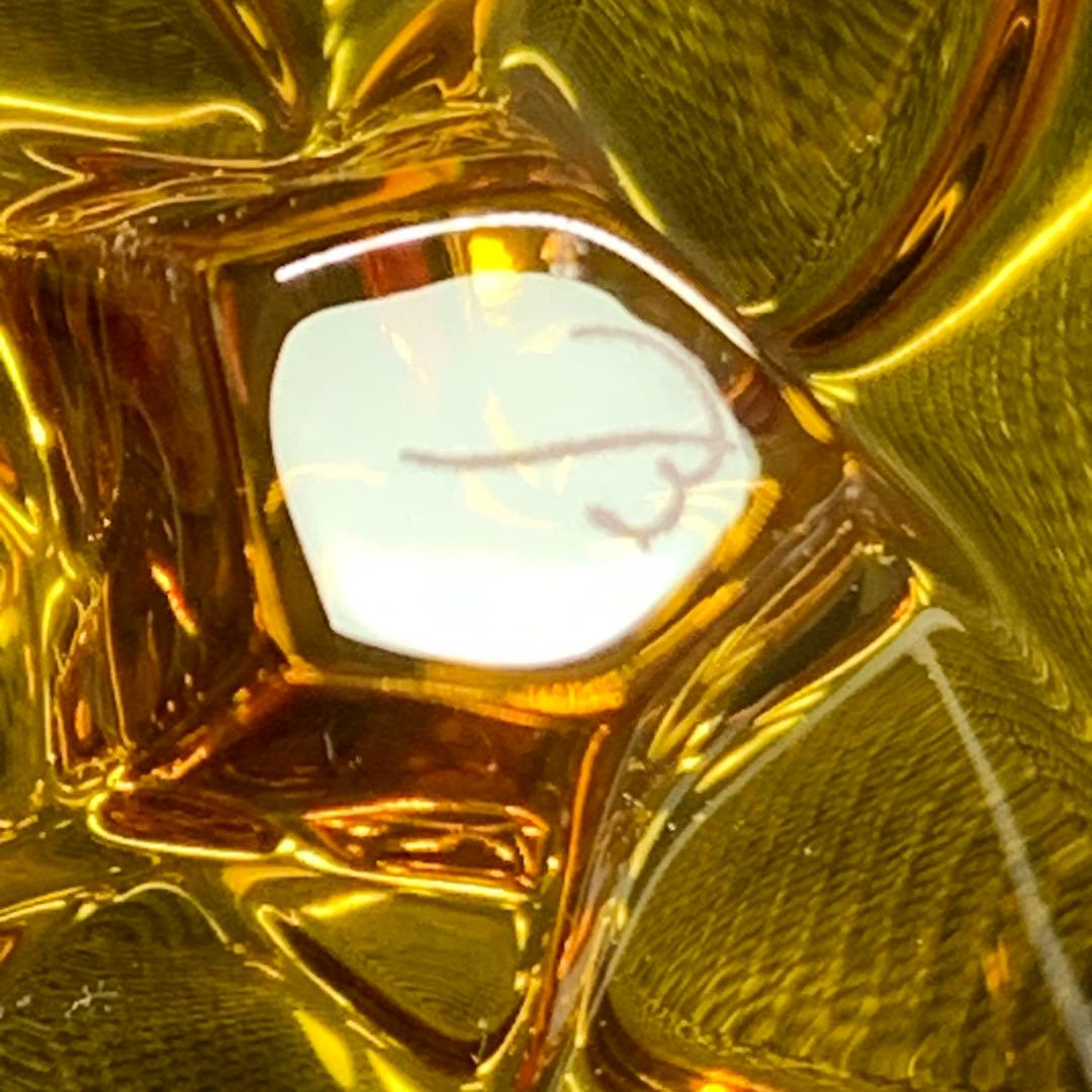 K858⭐︎バカラ クリスタル オーナメント ブルームコレクション オレンジ