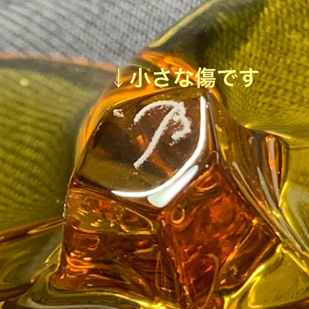 K858⭐︎バカラ クリスタル オーナメント ブルームコレクション オレンジ