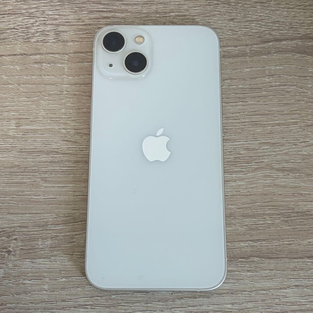 【美品】iPhone13 128GB 白 ホワイト