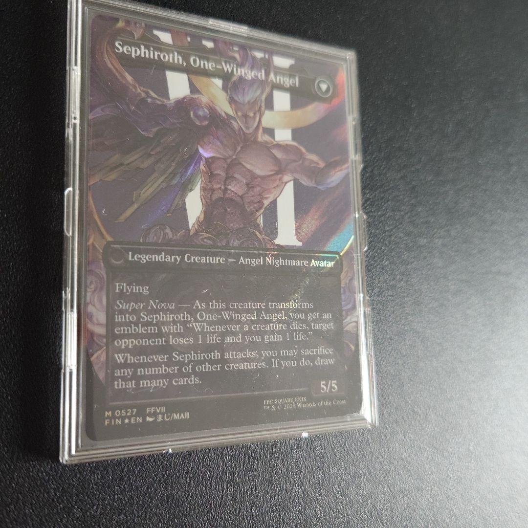 威名のソルジャー、セフィロス　英語　サージFoil