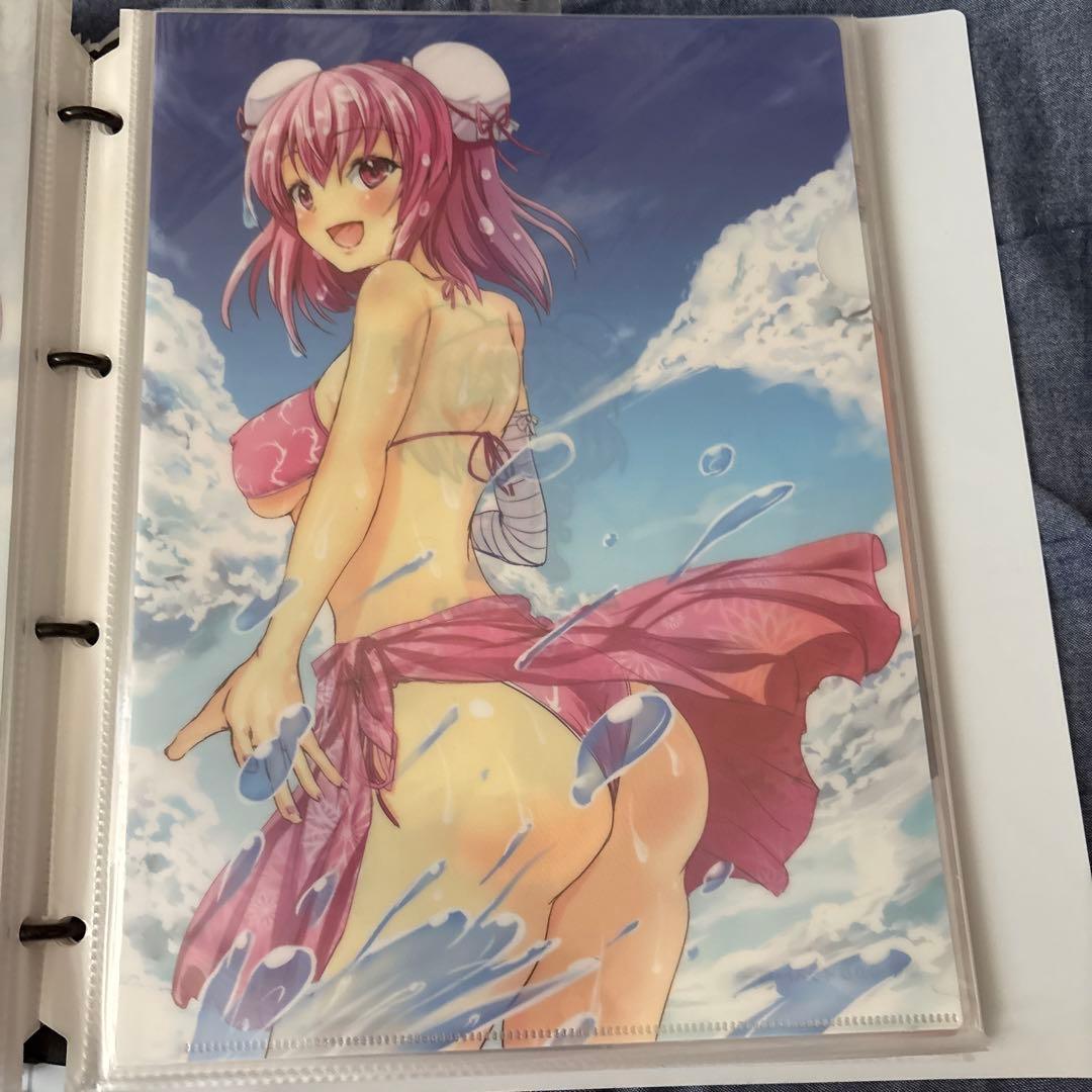 東方project かせん　水着　美少女　クリアファイル　VY10