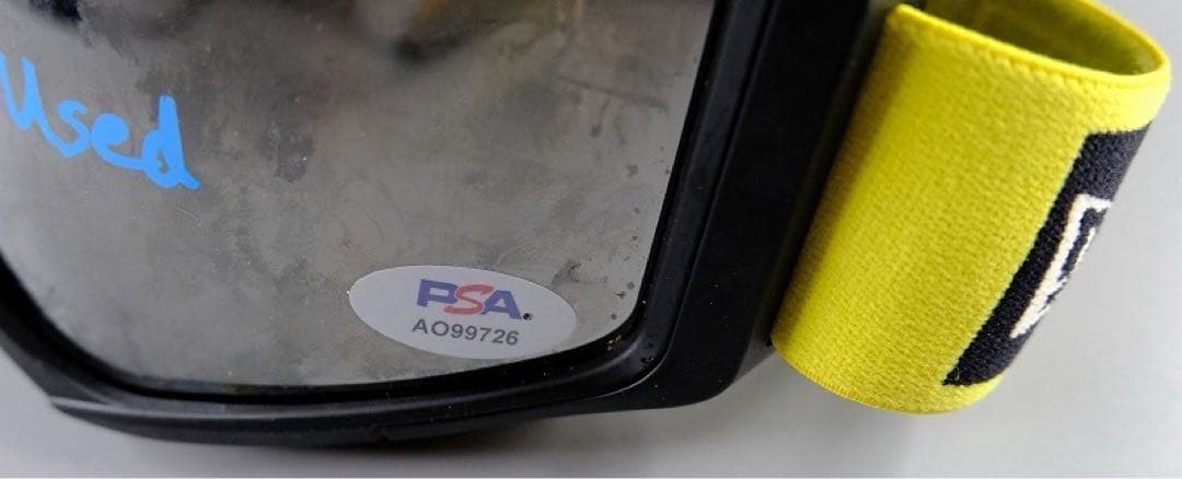 トミー・エドマン 2024年プレーオフ祝賀会実使用 直筆サインゴーグル/大谷翔平