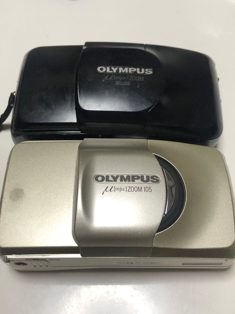 OLYMPUS zoomシリーズ　2個　deluxe 105 ジャンク品