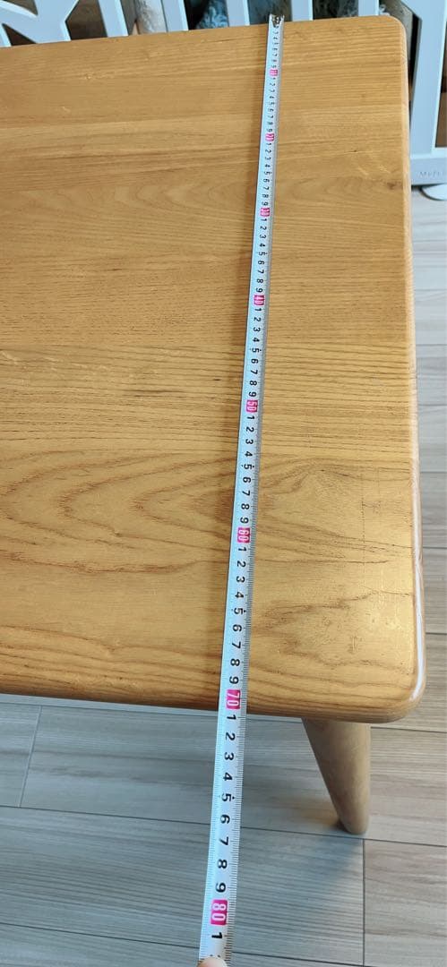 B-company 引き出し付き　ダイニングテーブル 75×70cm