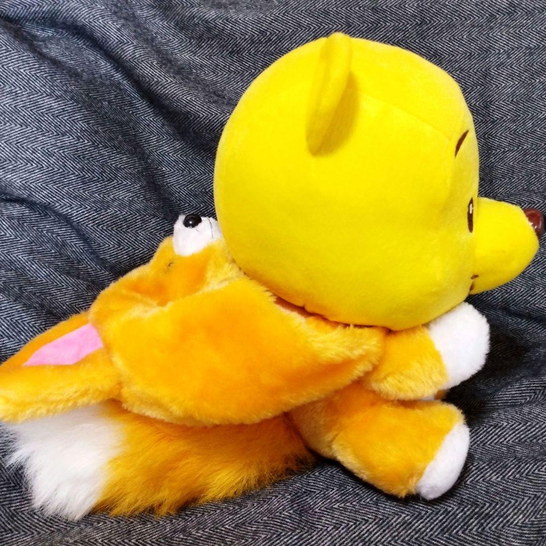 ディズニーベビー くまのプーさん キツネの着ぐるみぬいぐるみ 3個セット 非売品
