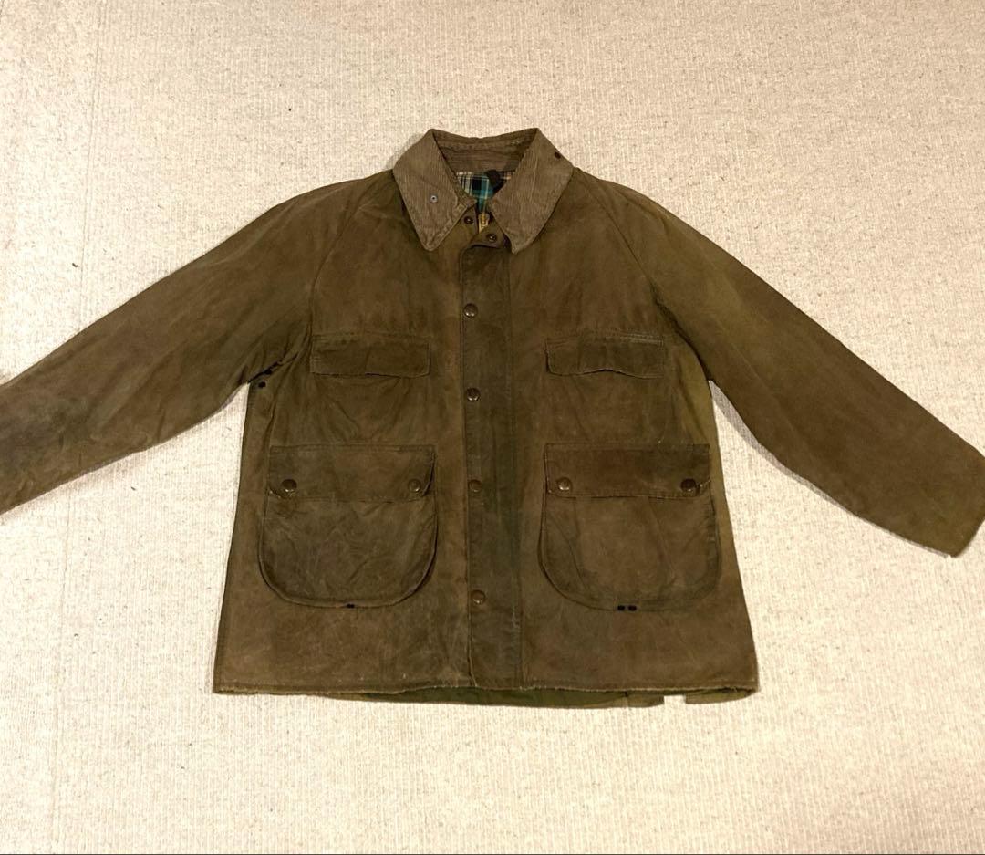 Barbour ビンテージ　80's 4ポケット　ビデイル　2ワラント　42