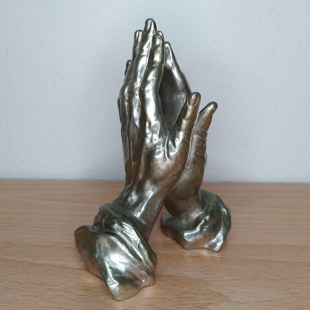 祈りの手 プレイハンド インテリア置物 アンティーク調