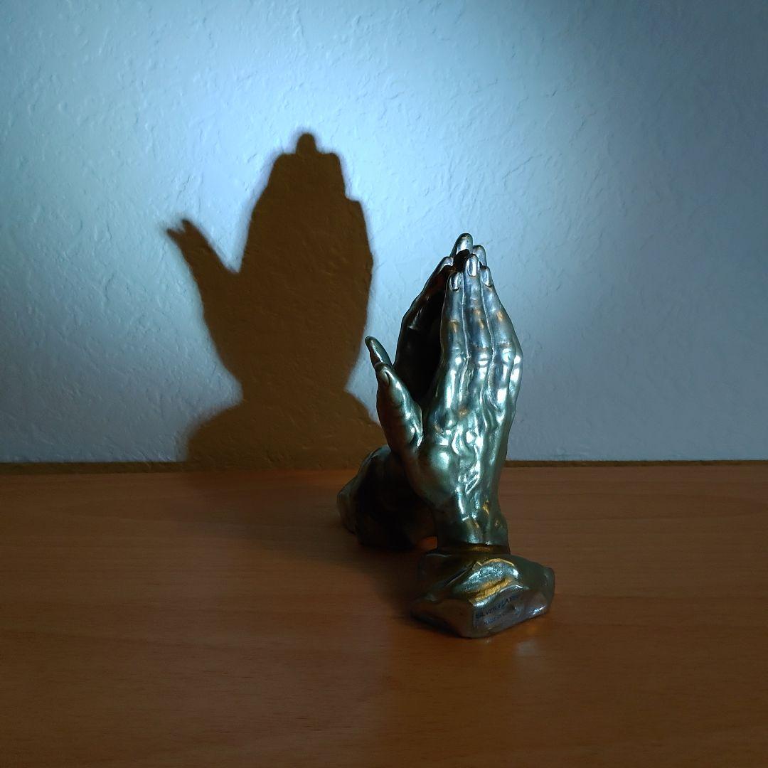 祈りの手 プレイハンド インテリア置物 アンティーク調