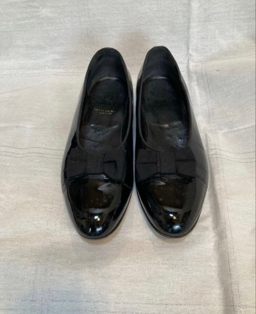 オペラパンプス　黒 ドレスシューズ　ブルックスブラザーズ