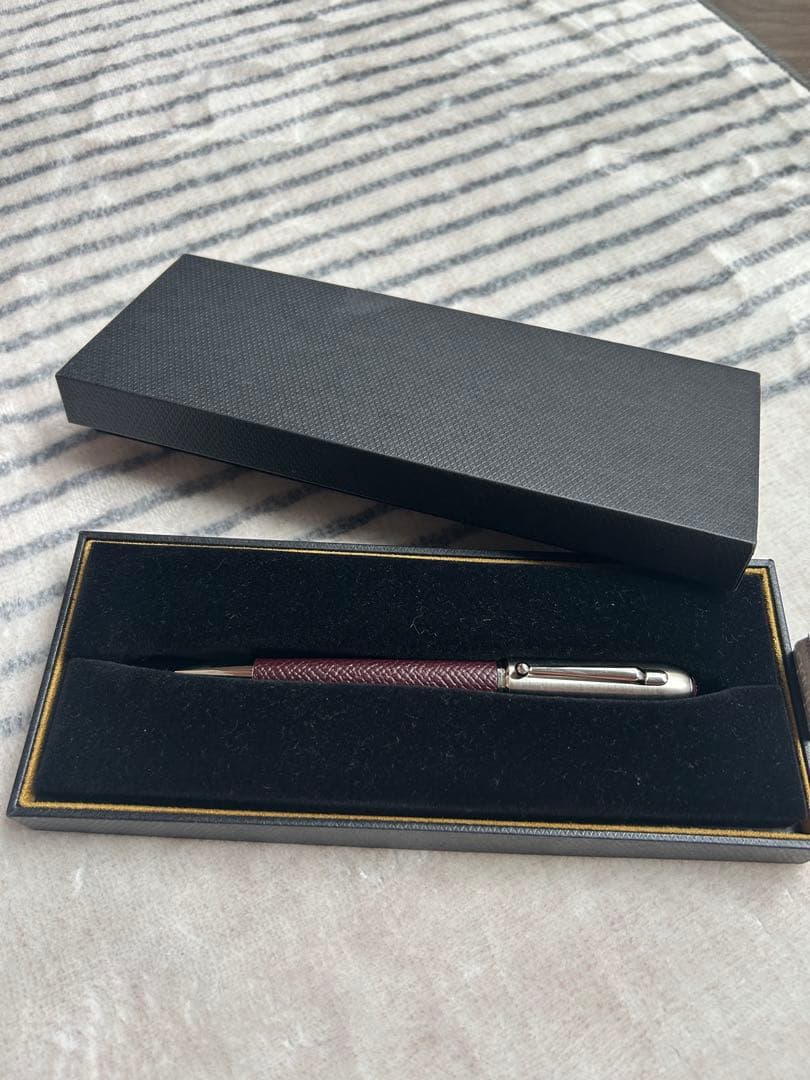 ダークパープル ボールペン オリジナルボックス付き