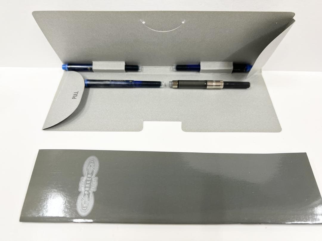 PARKER パーカー デュオフォールドインターナショナル 万年筆オレンジ18k