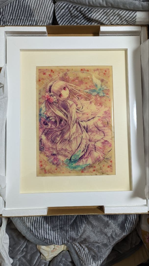 てぃんくる版画　BIANCOS PINO WHITE